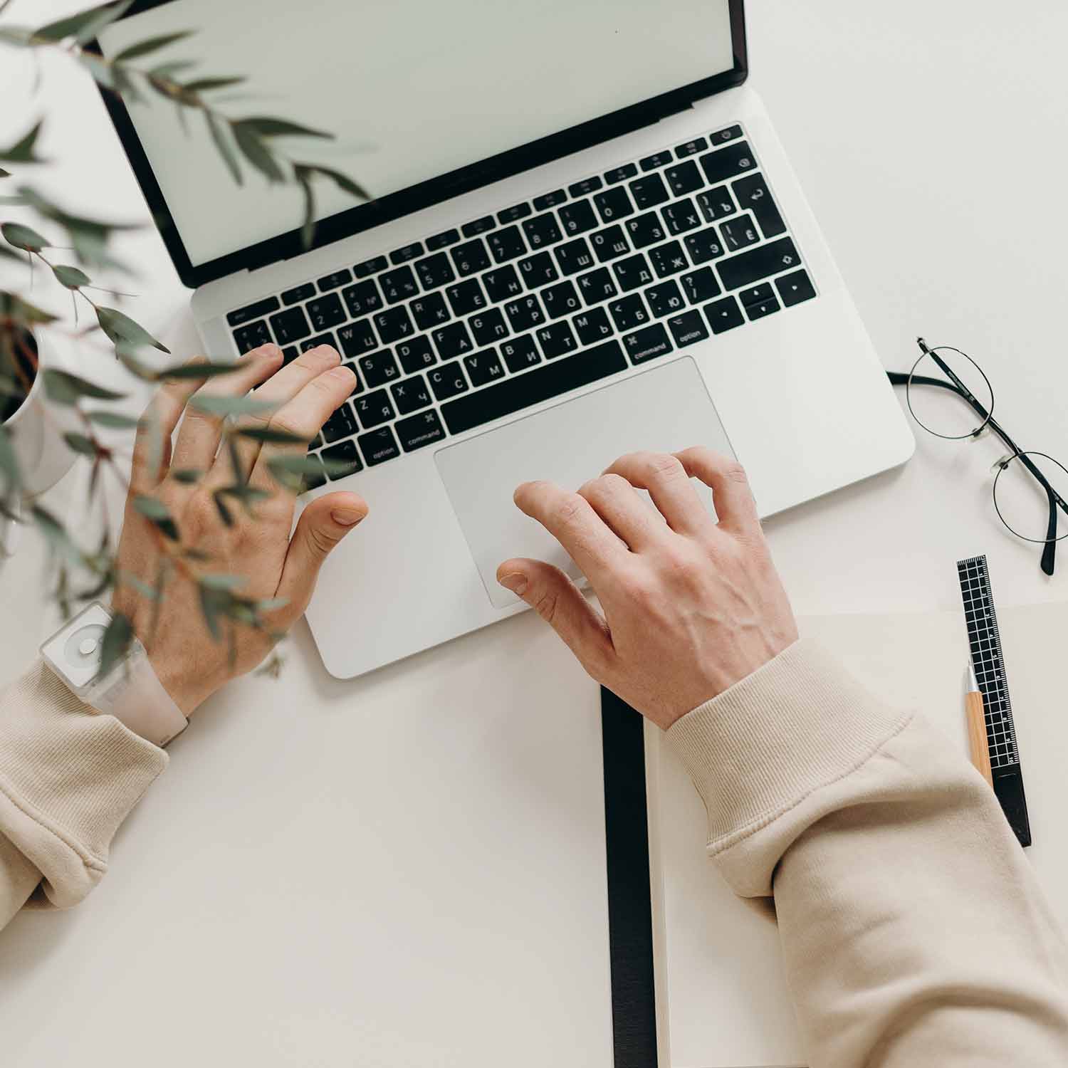 Modern payroll bureau interface dashboard